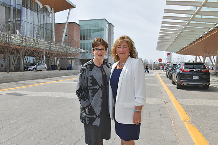 Janice RVH President & CEO and Charlotte, RVH Board Chair